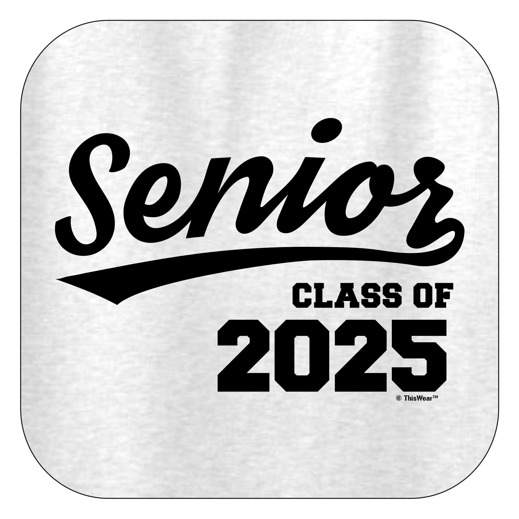 2025 Graduation Hoodie Sweatshirt - Senior Class of 2025 Gifts for Grads | ThisWear | Perfect for Graduation Ceremonies, Parties & School Spirit Events