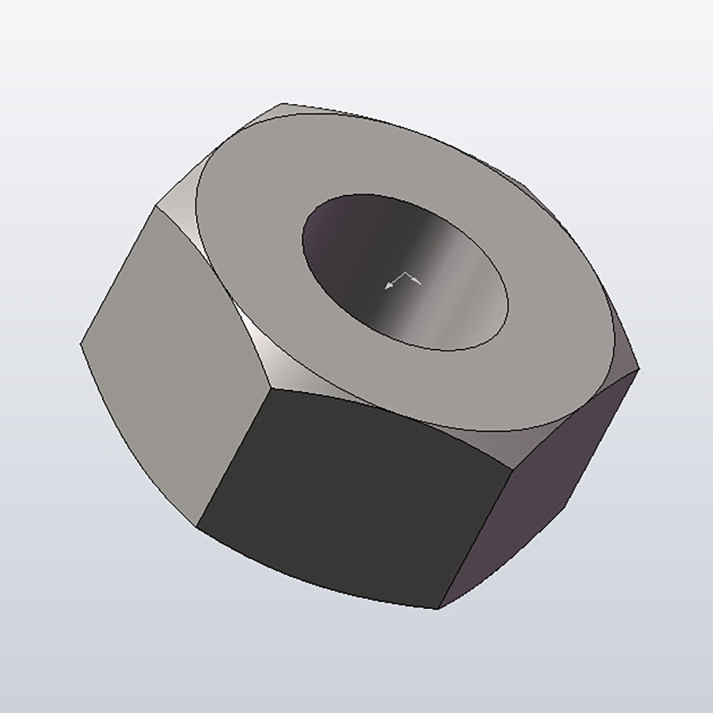 DP2501A 74 Hex Nut - High-Quality Stainless Steel Fastener for Industrial & DIY Projects | Secure & Durable Hardware for Machinery, Automotive & Construction Use
