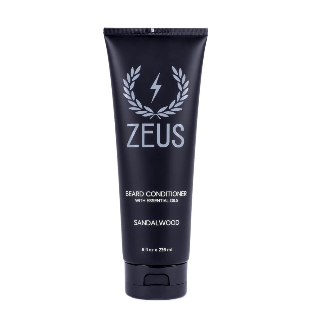 ZEUS Beard Conditioner with Green Tea - Softens & Moisturizes for Daily Care