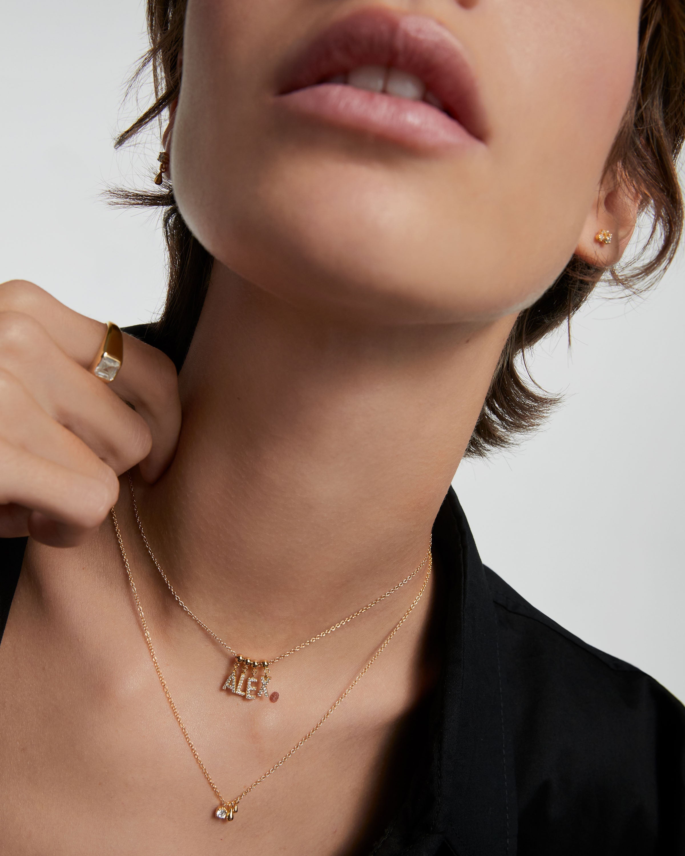 Letter K Charm - Sterling Silver Initial Pendant for Necklace, Personalized Jewelry Gift for Women & Girls - Perfect for Birthdays, Anniversaries & Everyday Wear