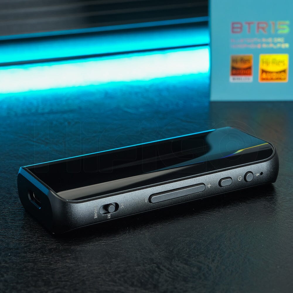 FiiO BTR15 Portable Bluetooth 5.1 DAC Headphone Amplifier with Dual ES9219MQ Chip | Supports DSD256 | For Wireless Hi-Fi Audio on the Go, Travel, and Home Listening