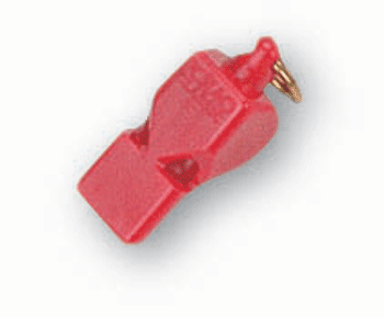 Fox 40 Classic Pealess Whistle - Loud Safety Whistle for Referees, Coaches, and Outdoor Activities - Perfect for Sports, Emergency Situations, and Survival Kits