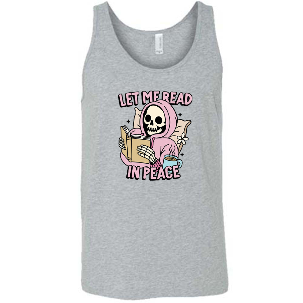 Let Me Read In Peace Shirt - Comfortable Unisex T-Shirt for Book Lovers, Reading Enthusiasts & Library Visits - Perfect for Book Clubs, Cozy Reading Nights & Gifts for Readers
