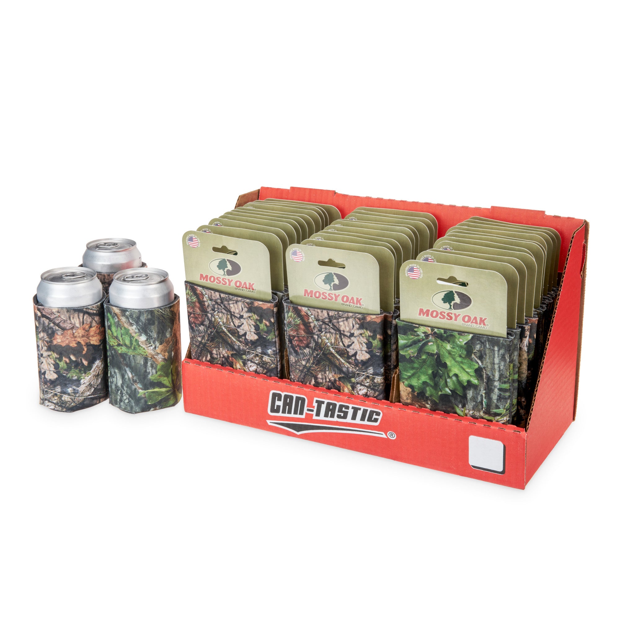 Camouflage Can Holders for Beer & Soda - Insulated Can Cooler Sleeve for Camping, Hunting & Outdoor Adventures