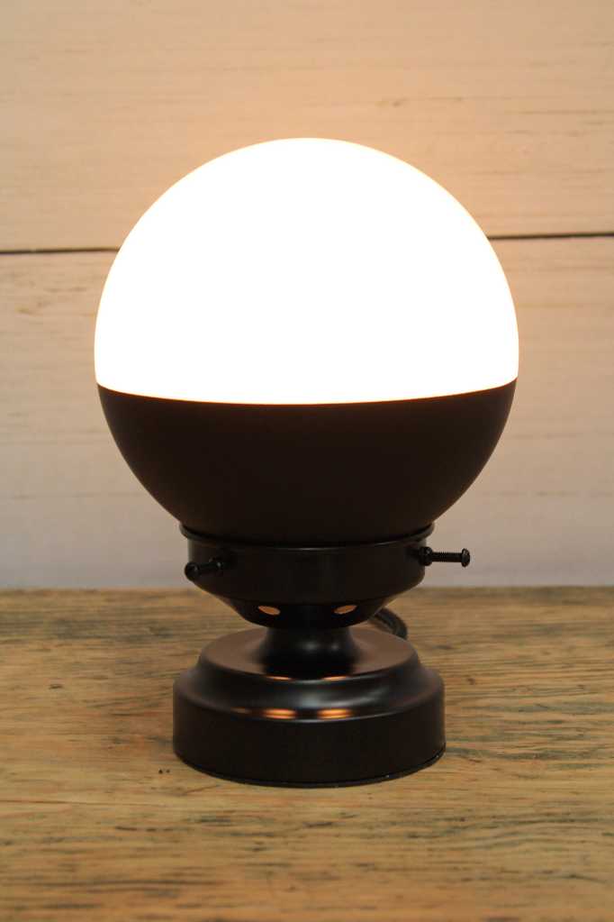 Elegant Crown Sphere Lamp - Modern LED Bedside Night Light for Bedroom, Living Room, and Nursery Decor | Perfect for Relaxation and Ambiance