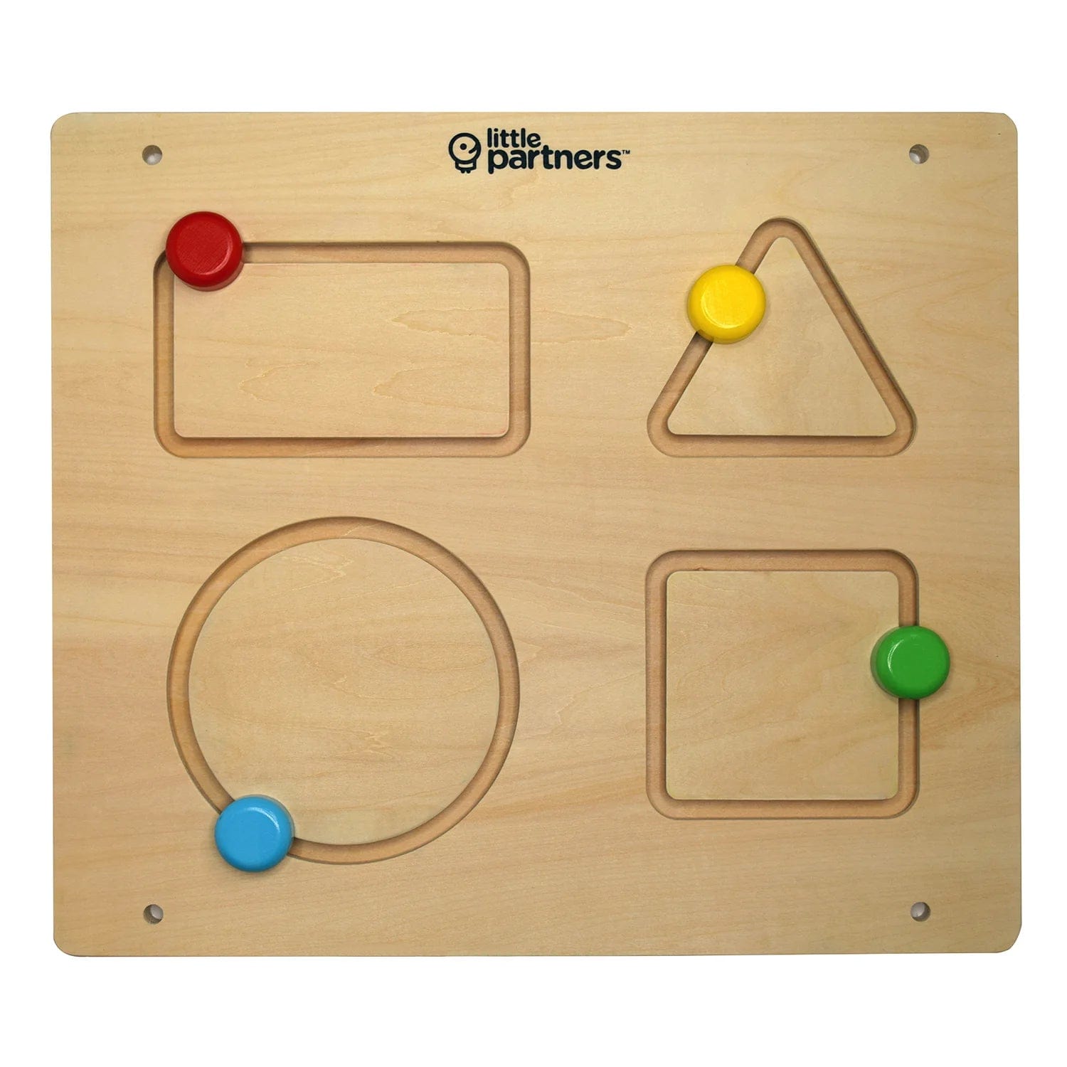 Little Partner Developmental Activity Boards - Montessori Sensory Toys for Toddlers & Kids - Perfect for Early Learning & Fine Motor Skills Development at Home or Classroom