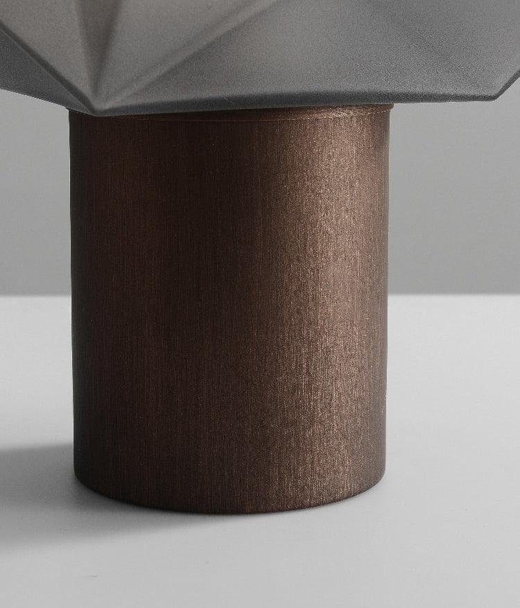 Modern Cubo Table Lamp - Stylish LED Nightstand Light for Bedroom, Living Room & Office - Soft Warm White Lighting for Reading & Relaxation