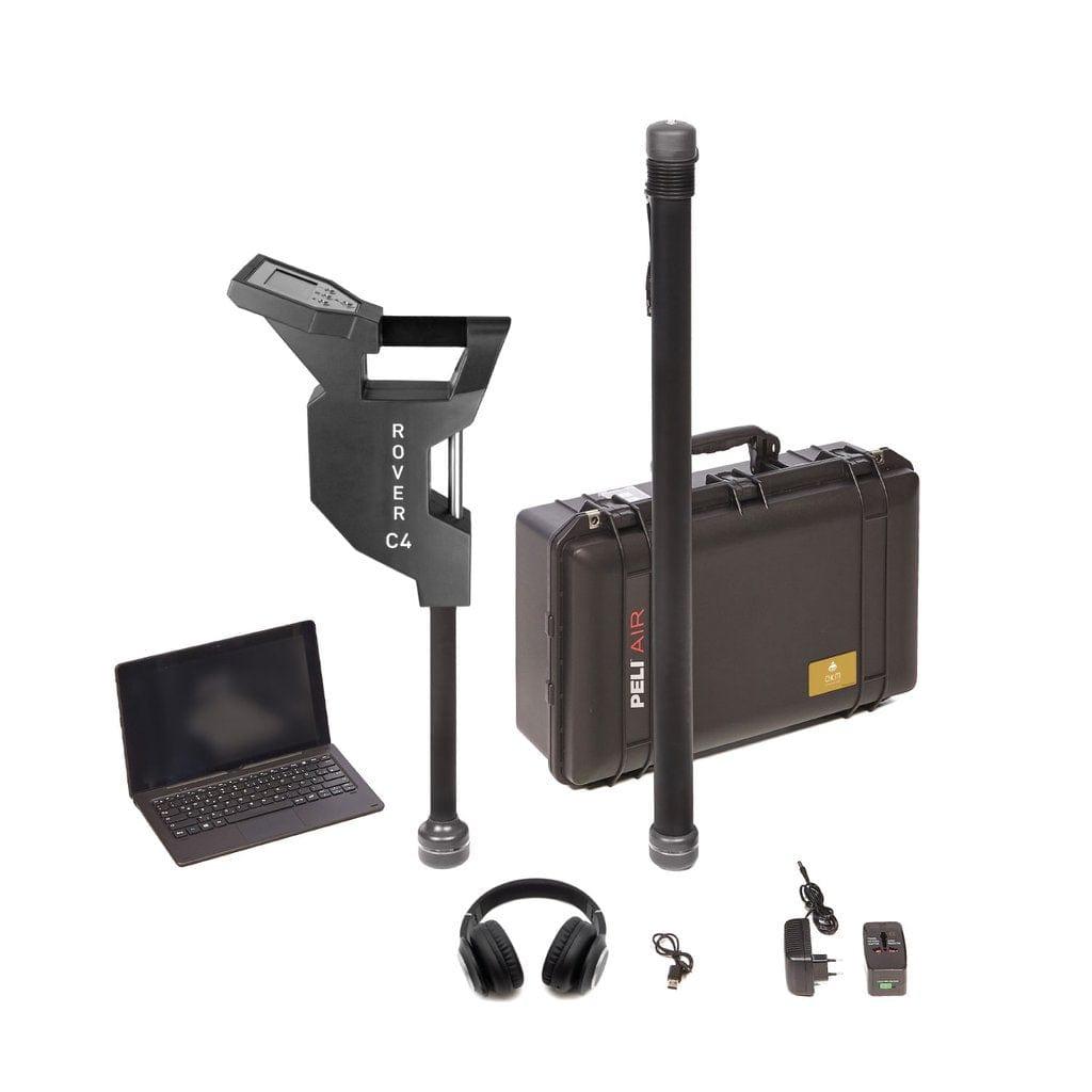 OKM Rover C4 Professional 3D Ground Scanner - High Precision Underground Metal Detector for Treasure Hunting, Archaeology & Utility Locating | Perfect for Gold Detection, Pipeline Survey & Construction Site Mapping