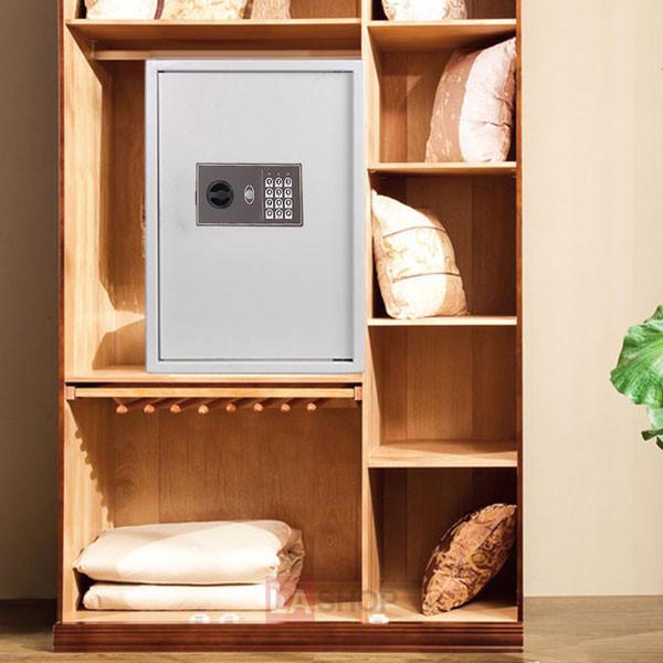 TheLAShop 15x9x21 Inch 245-Key Electronic Key Cabinet - Digital Key Safe Box with PIN Code & LED Display - Secure Storage for Home, Office, Hotel, and Real Estate Keys
