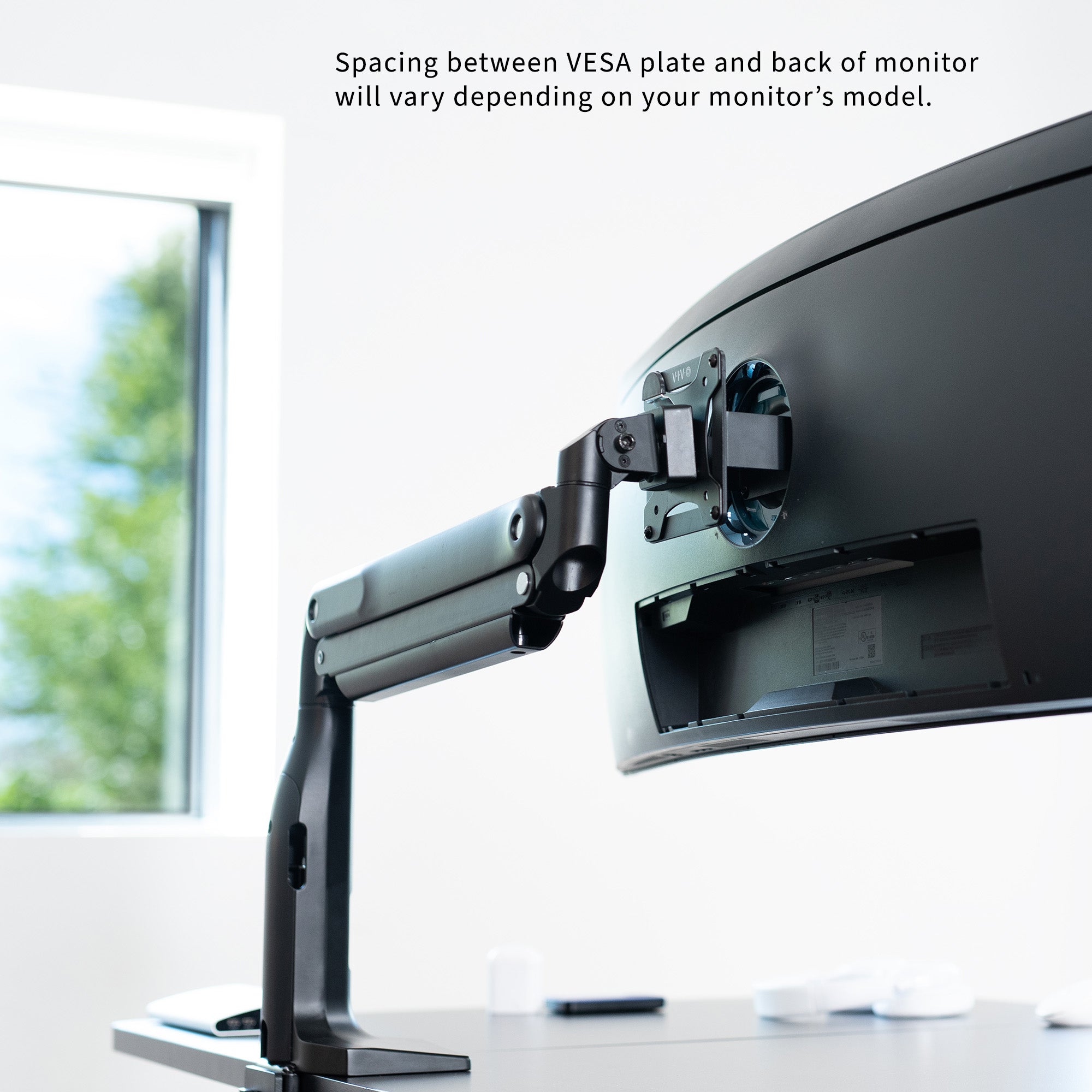 VESA Mount Adapter for Samsung Monitors & TVs - Universal Compatibility for Wall Mounting & Desk Setup