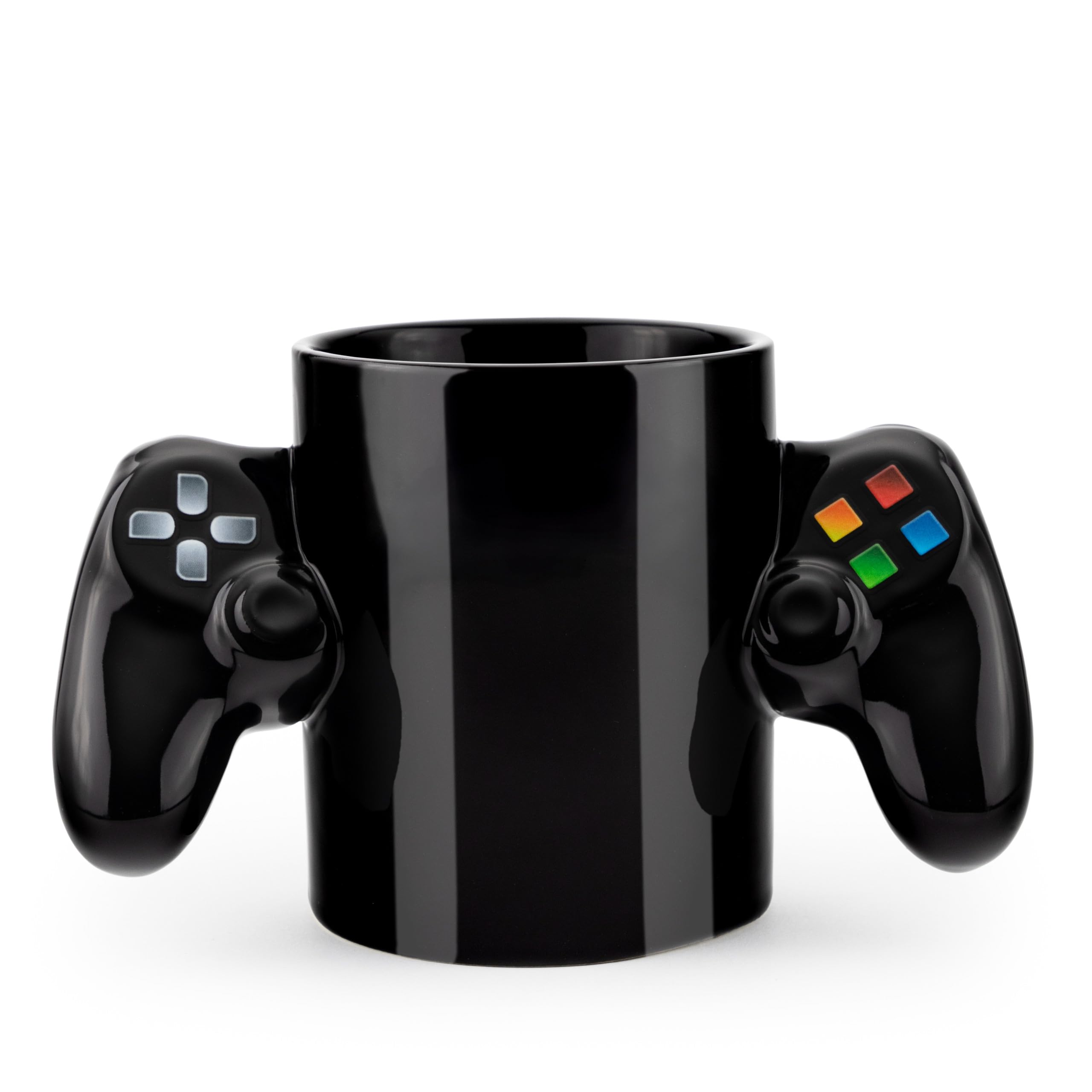 Froster Controller Gaming Mug 350ml - Gamepad Design Black Coffee Cup for Gamers, Perfect Gamer Gift for Boys & Men - Ideal for PC, Console & Office Use