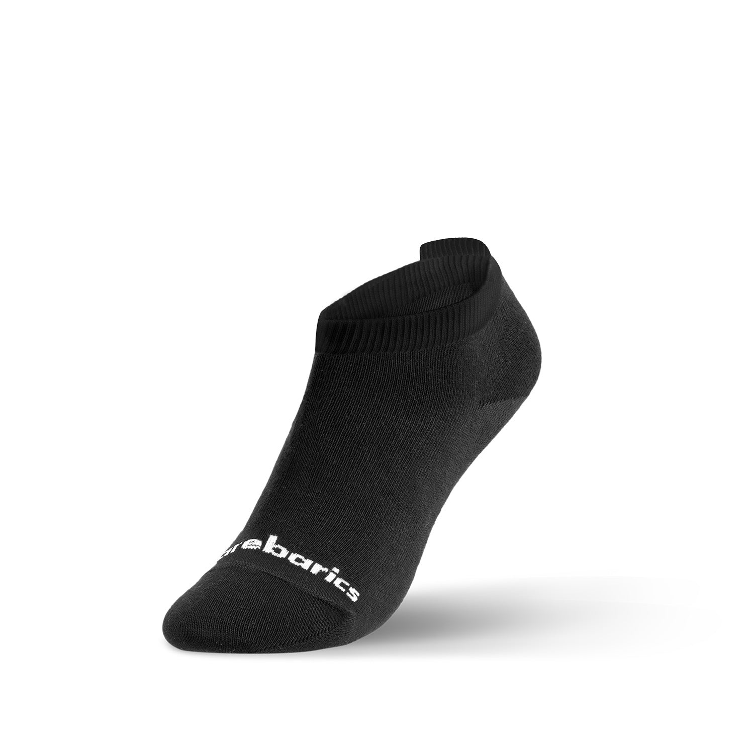 Barebarics Barefoot Socks - Low Cut Minimalist Socks for Men & Women - Breathable & Comfortable for Running, Yoga & Everyday Wear - Black