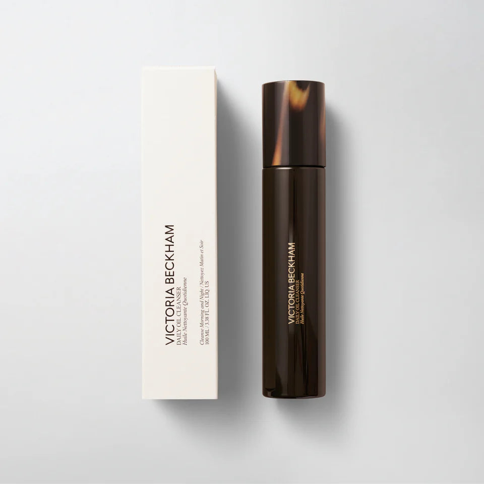 Victoria Beckham Beauty The Daily Cleansing Protocol™ Facial Cleansing Oil - Gentle Makeup Remover & Skin Hydrator for Daily Skincare Routine