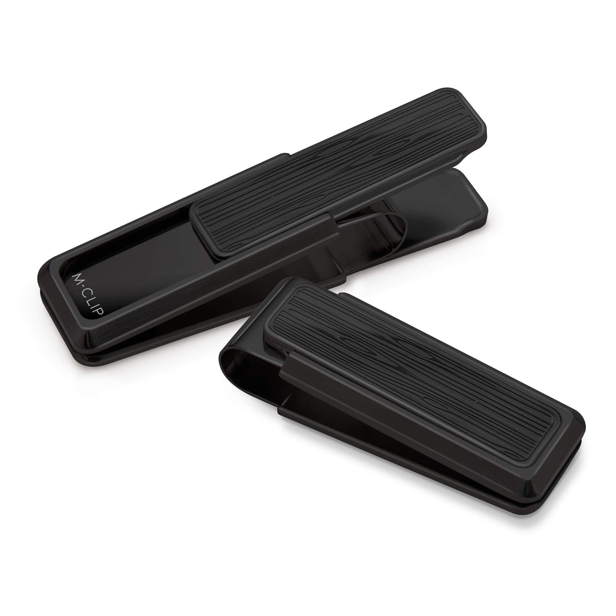 Stainless Steel Blackout Money Clip - Slim Minimalist Wallet Alternative for Men | RFID Blocking & Secure Cash Holder | Perfect for Travel, Business & Everyday Carry