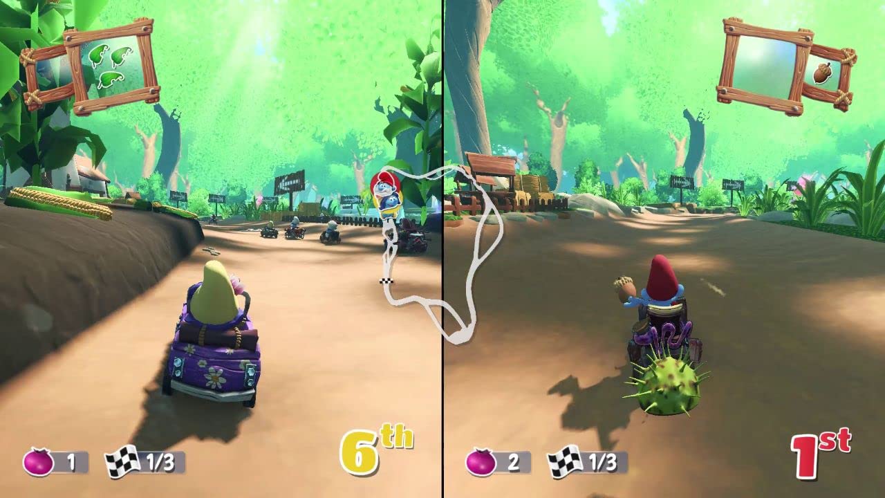 Smurfs Kart Racing Game for PS5 - Fun Family Multiplayer Adventure - Perfect for Kids, Parties & Casual Gaming