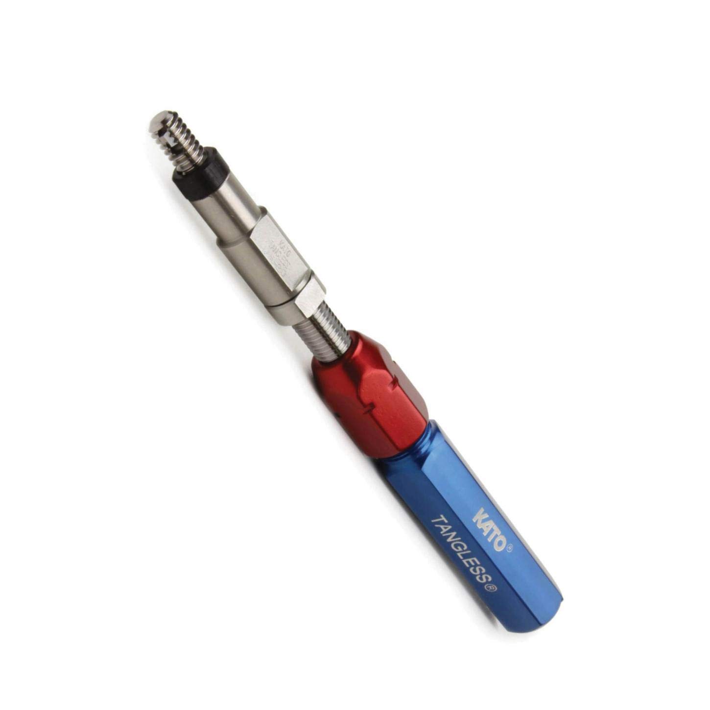 2KRTC-06 Tangless Insert Removal Tool Set by KATO - Professional Fastener Extractor Kit for Automotive, Industrial & DIY Repairs (Works on Stuck, Stripped or Broken Bolts)