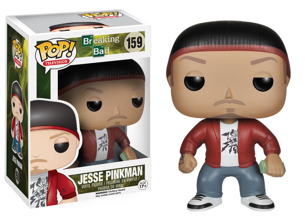 Funko POP! Breaking Bad Jesse Pinkman Vinyl Action Figure - Collectible TV Series Toy for Fans & Gift Idea | Display for Home, Office & Game Room Decor