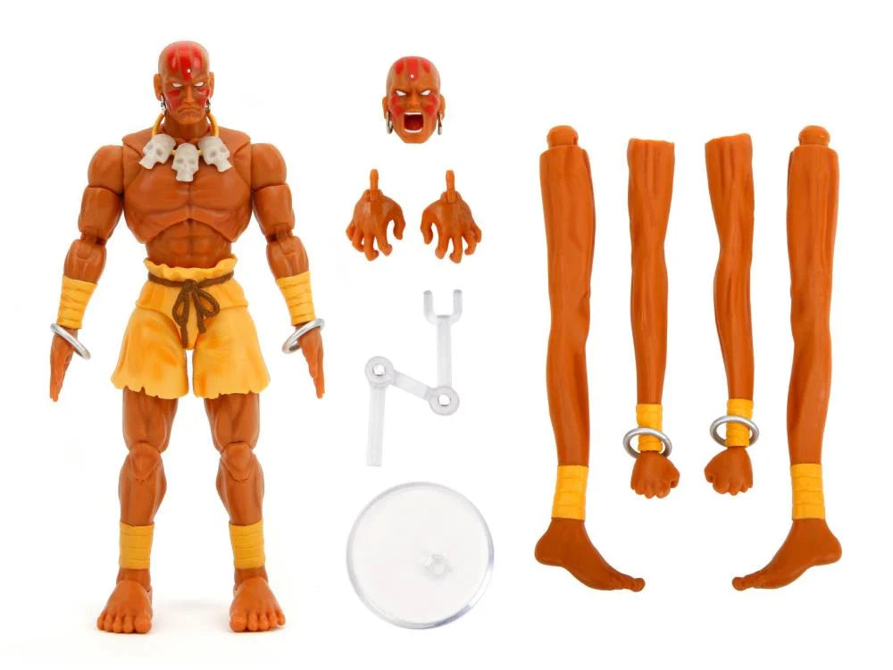 Ultra Street Fighter II: The Final Challengers Dhalsim Action Figure - 6-Inch Collectible Toy for Gamers & Fans | Perfect for Display, Gifts, and Gaming Battles