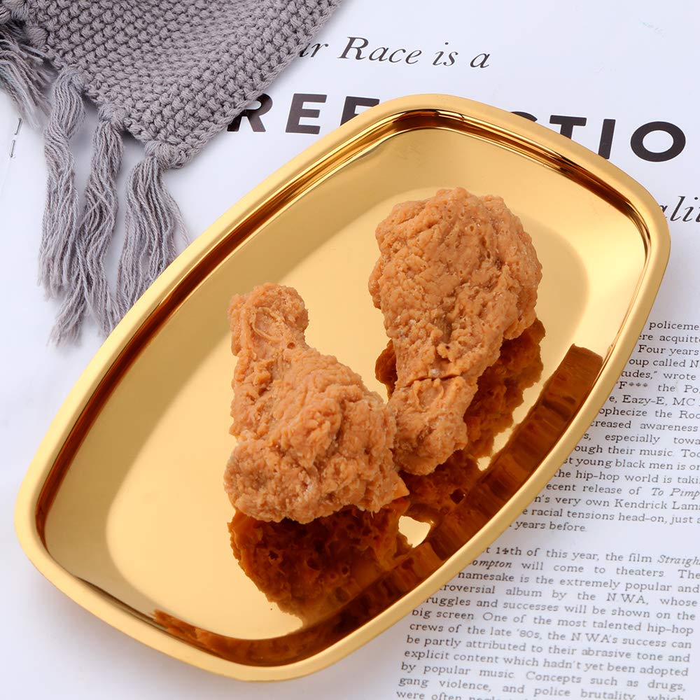 Stainless Steel Square Tray - 2PCS 7.12