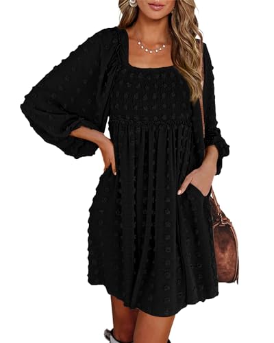 Swiss Dot Black