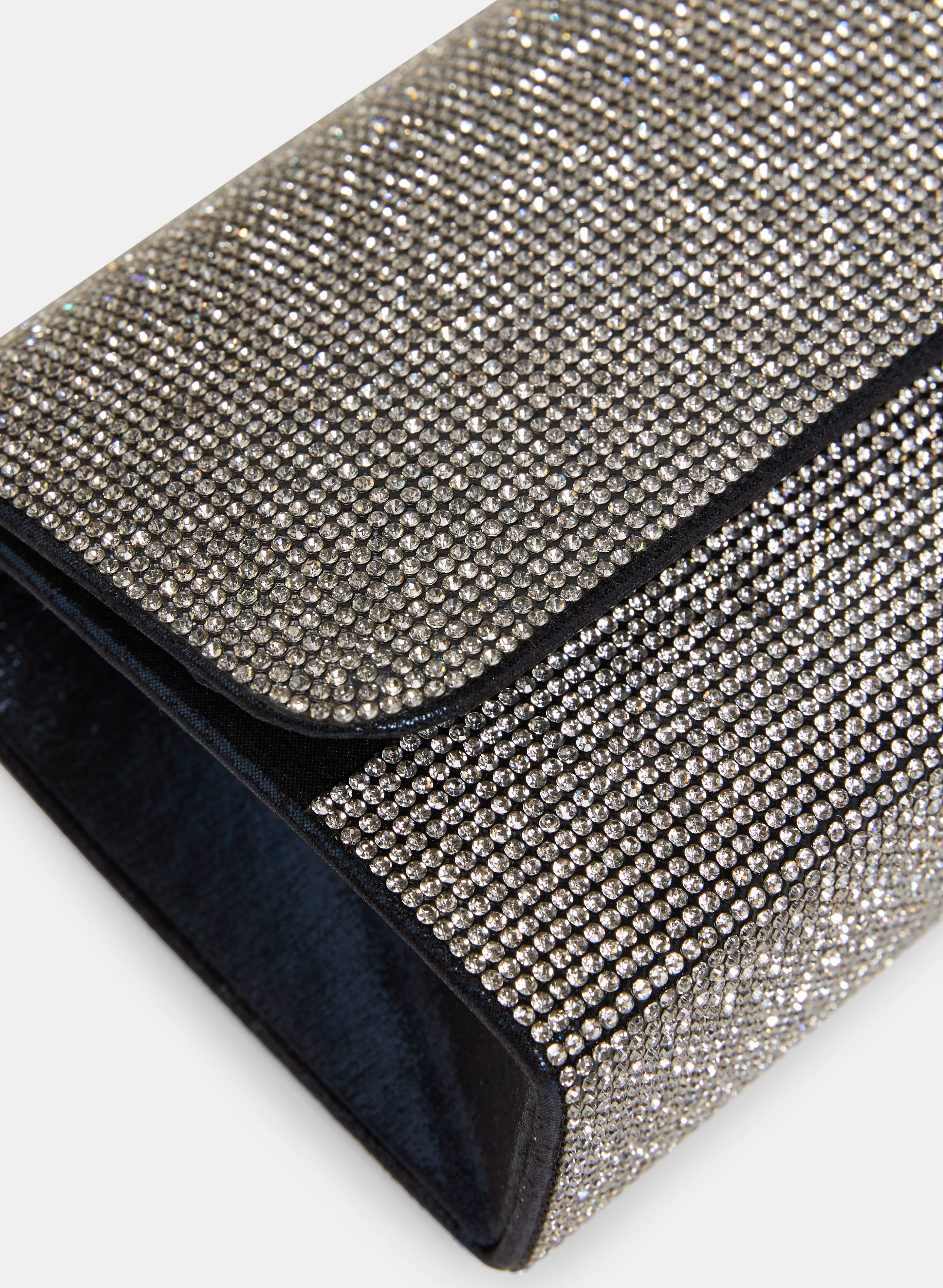 Elegant Crystal Envelope Clutch for Women - Sparkling Evening Bag with Rhinestone Decorations - Perfect for Weddings, Parties & Special Occasions