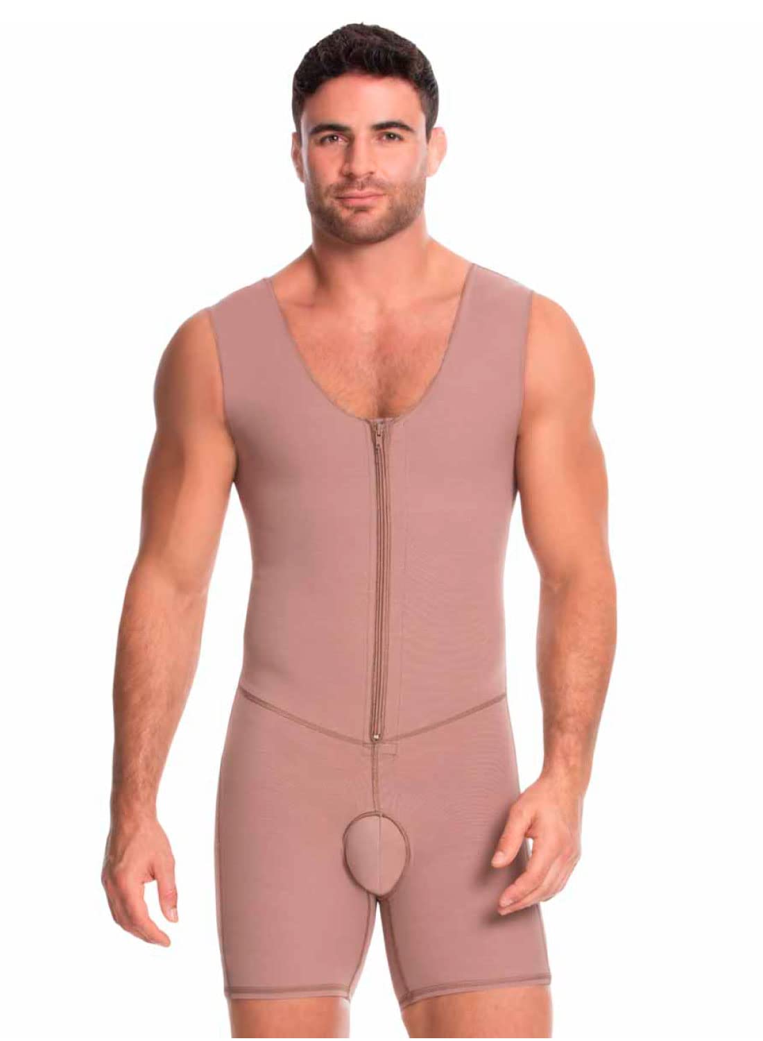 DPrada DELIÉ Colombian Shapewear for Men - High Compression Body Shaper Slimming Girdle | Post-Surgery, Workout & Everyday Use