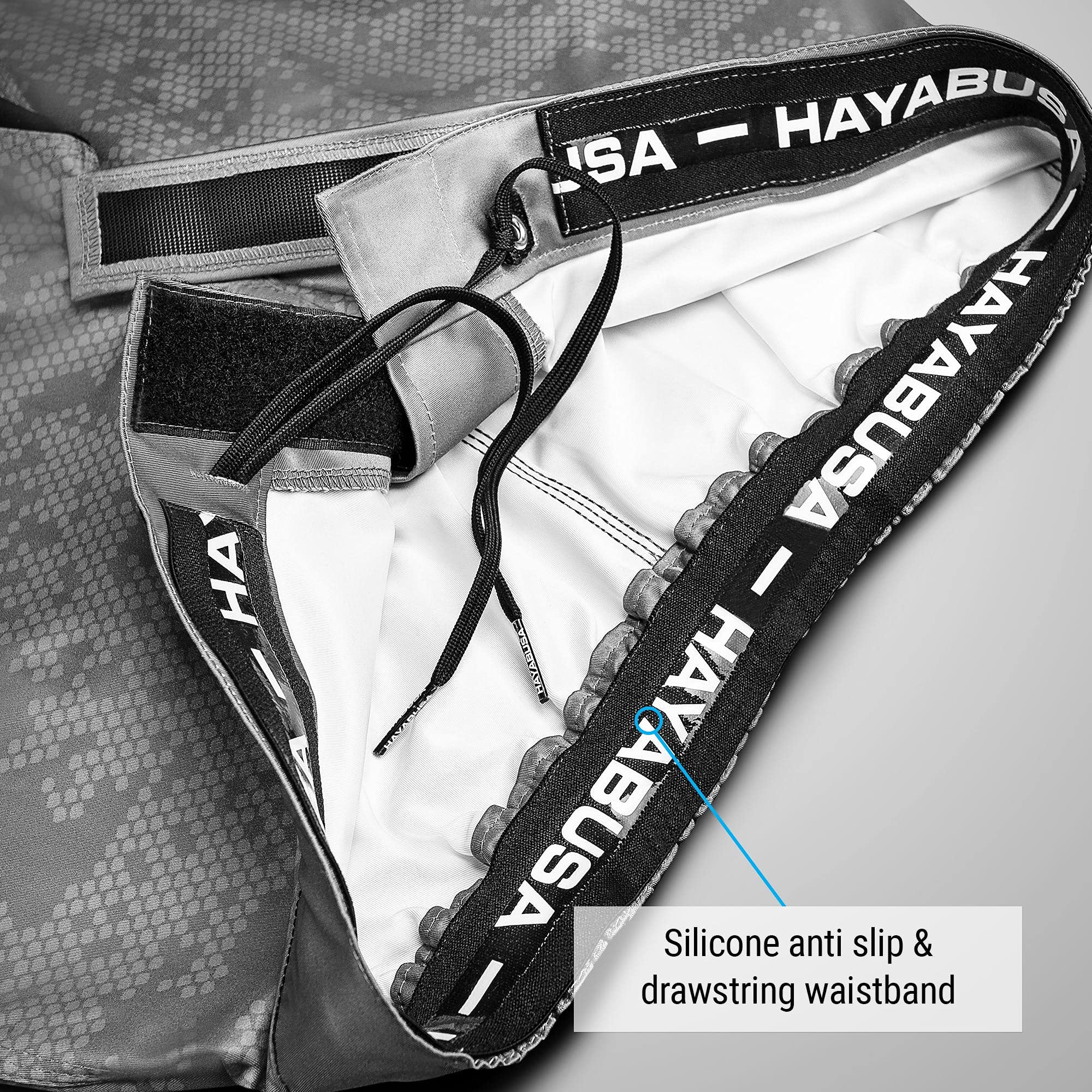 Hayabusa Hexagon BJJ Shorts - Premium Brazilian Jiu-Jitsu Training Shorts for Men & Women - Lightweight, Durable & Comfortable for MMA, Grappling & No-Gi BJJ Workouts