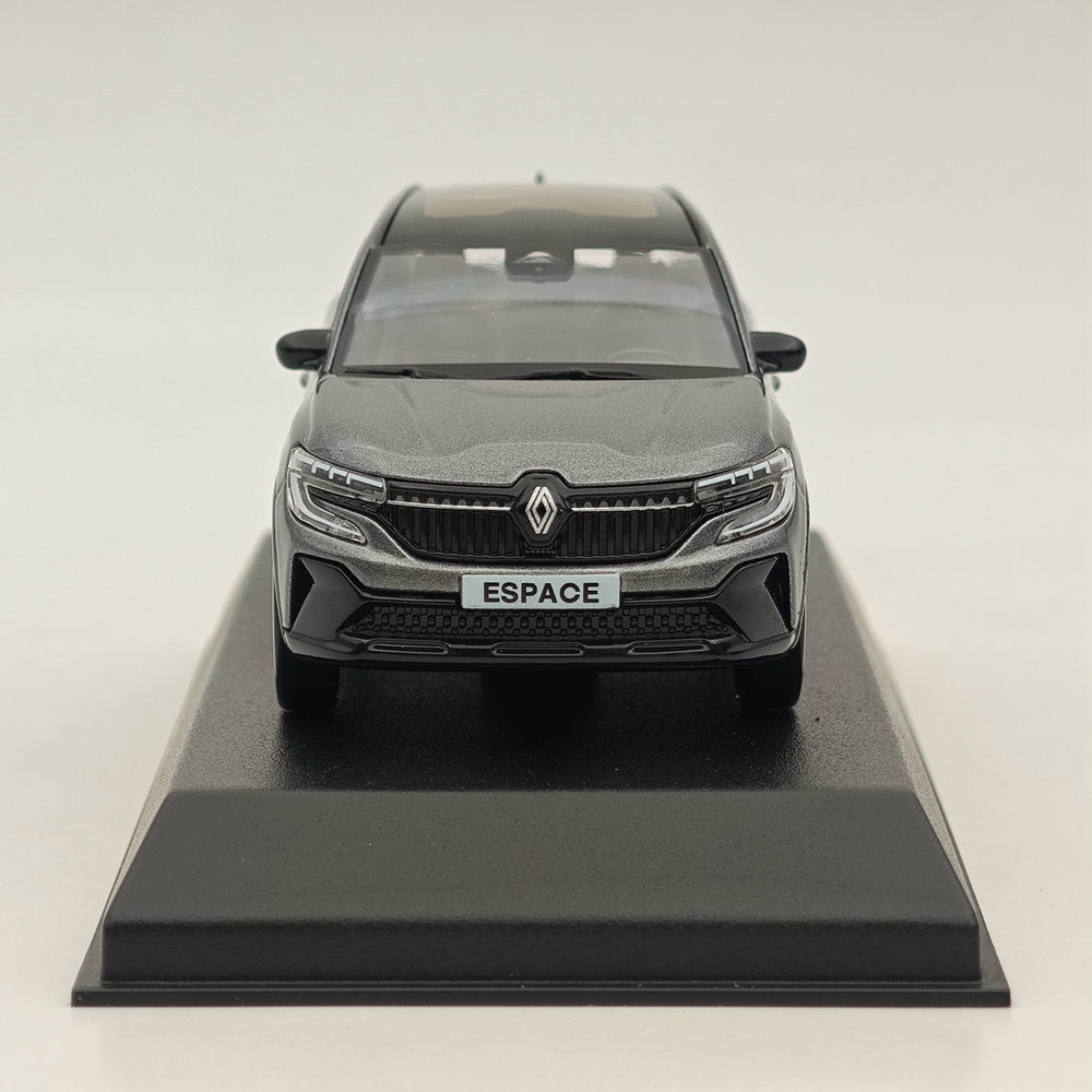 1/43 Scale Norev Renault Espace 2023 Diecast Model Car - Limited Edition Gray Collectible - Perfect for Display, Gifts & Car Enthusiast Collections