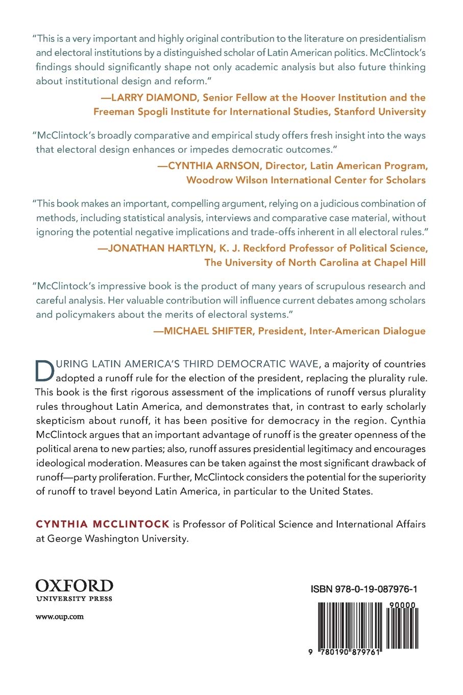 Electoral Rules and Democracy in Latin America - Political Science Books for Researchers & Students | Study Latin American Politics & Governance