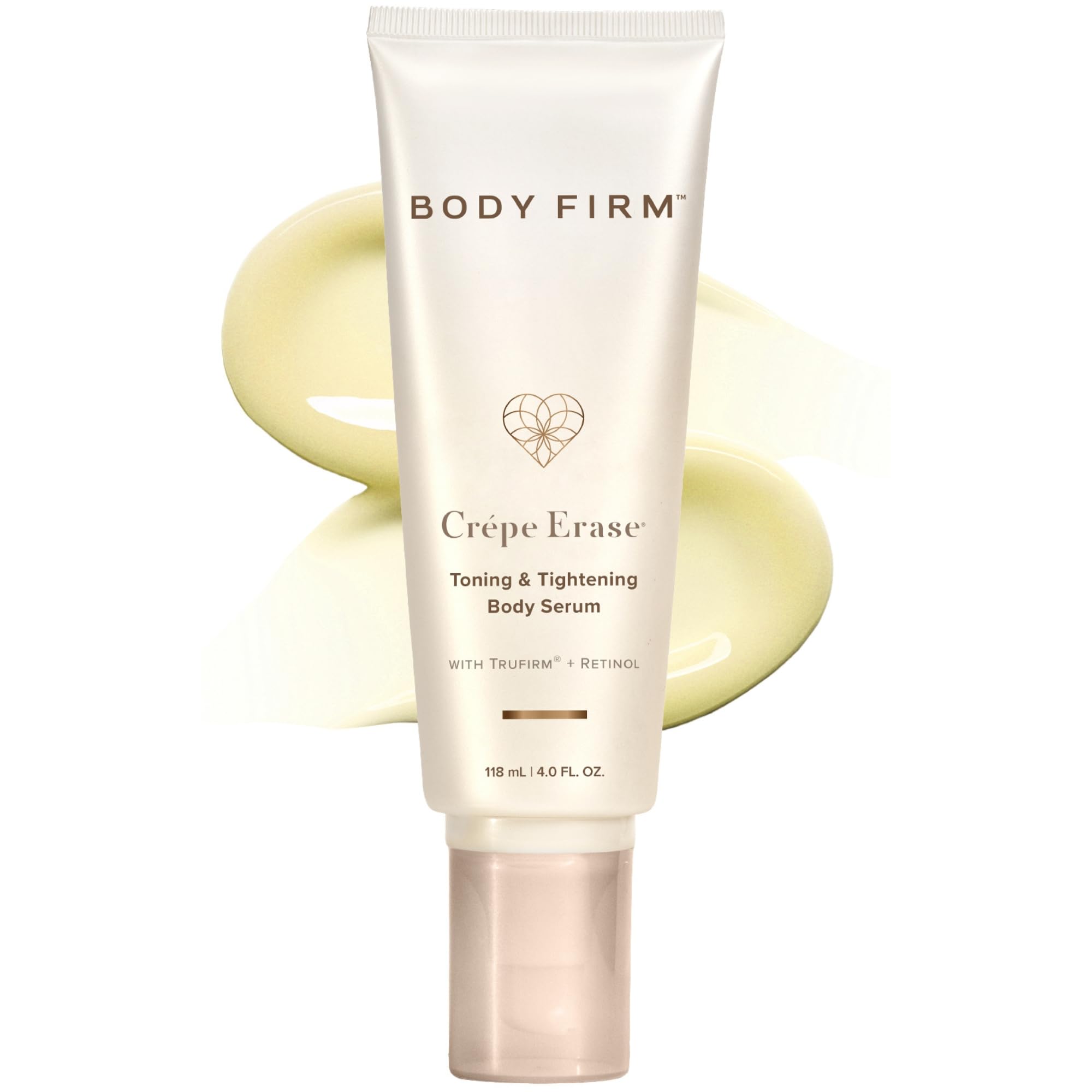 Crepe Erase Toning & Tightening Body Serum for Aging Skin - 4 Fl Oz - Anti-Aging Firming Lotion for Arms, Legs & Neck - Perfect for Daily Skincare Routine