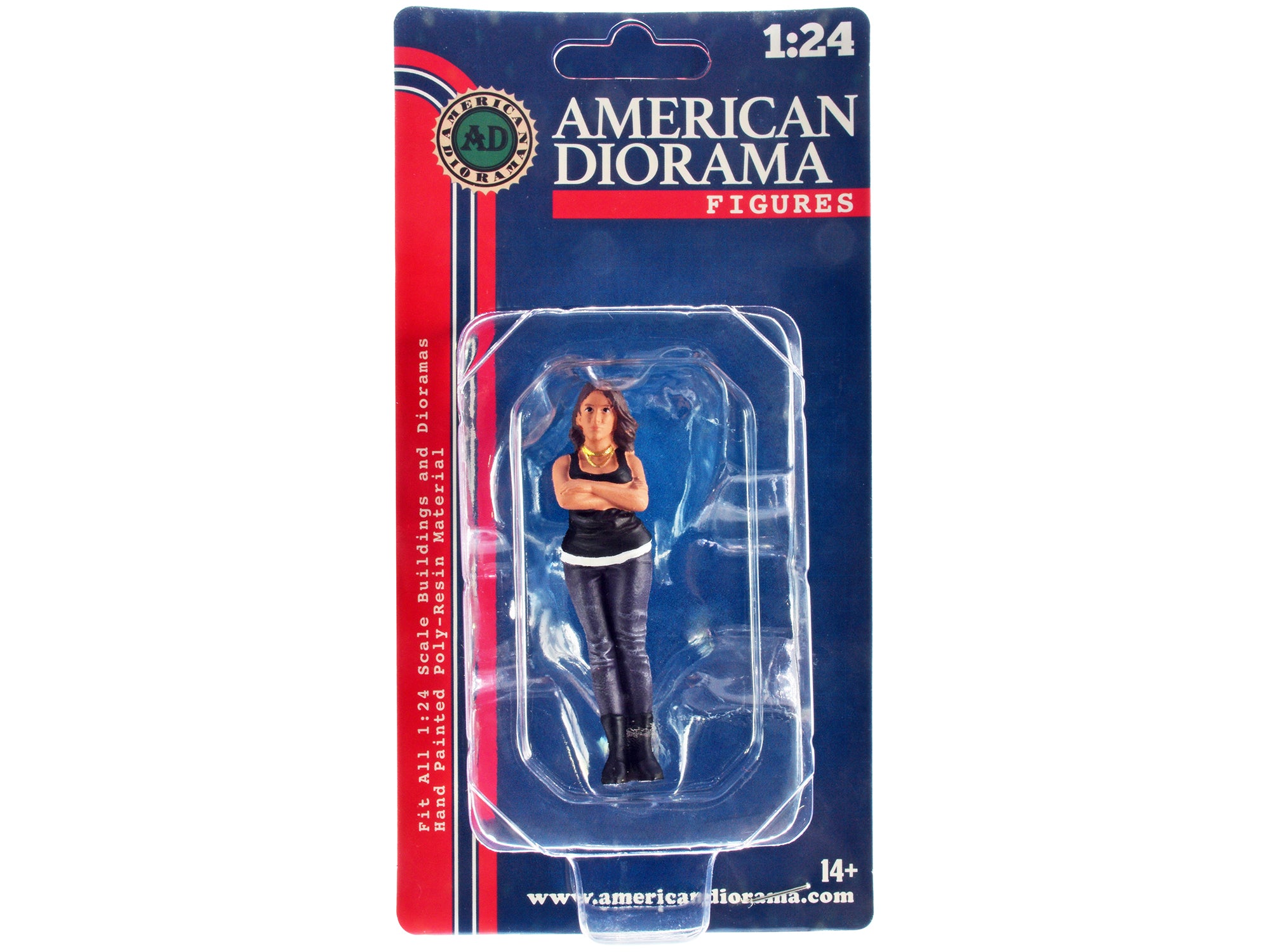 1/24 Scale Model Car Meet 3 Figurine Set - Highly Detailed Miniature Figures for Diecast Car Displays & Diorama Scenes by American Diorama - Perfect for Model Car Enthusiasts & Collectors