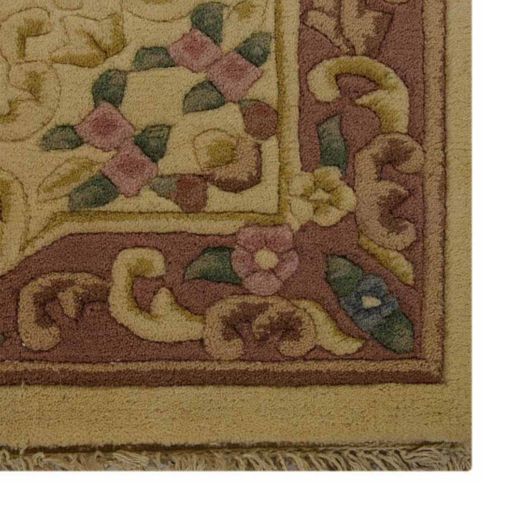 Handmade Sultan Aras Hand-Knotted Wool Rug - Traditional Persian Design for Living Room, Bedroom & Home Decor