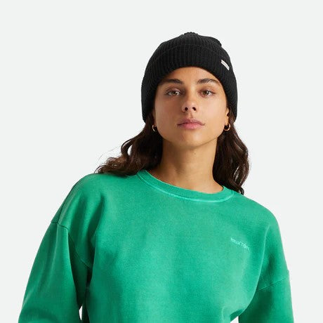 BRIXTON Alpha Women's Beanie Hat - Soft Knit Winter Beanie for Women - Warm Fleece Lined Skull Cap - Perfect for Cold Weather, Outdoor Activities & Casual Style