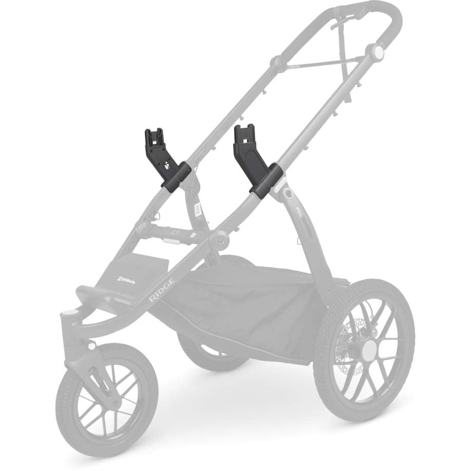 UPPAbaby Ridge Infant Car Seat Adapters - Compatible with Mesa, Mesa V2, Aria & Bassinet | Safe & Secure Travel Solution for Newborns | Perfect for Stroller Systems & Family Outings