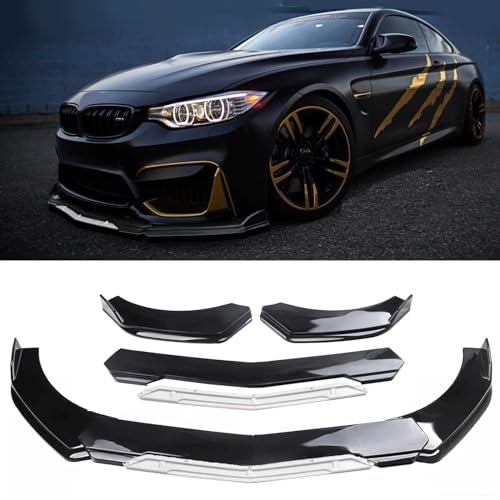 Glossy Black w/White