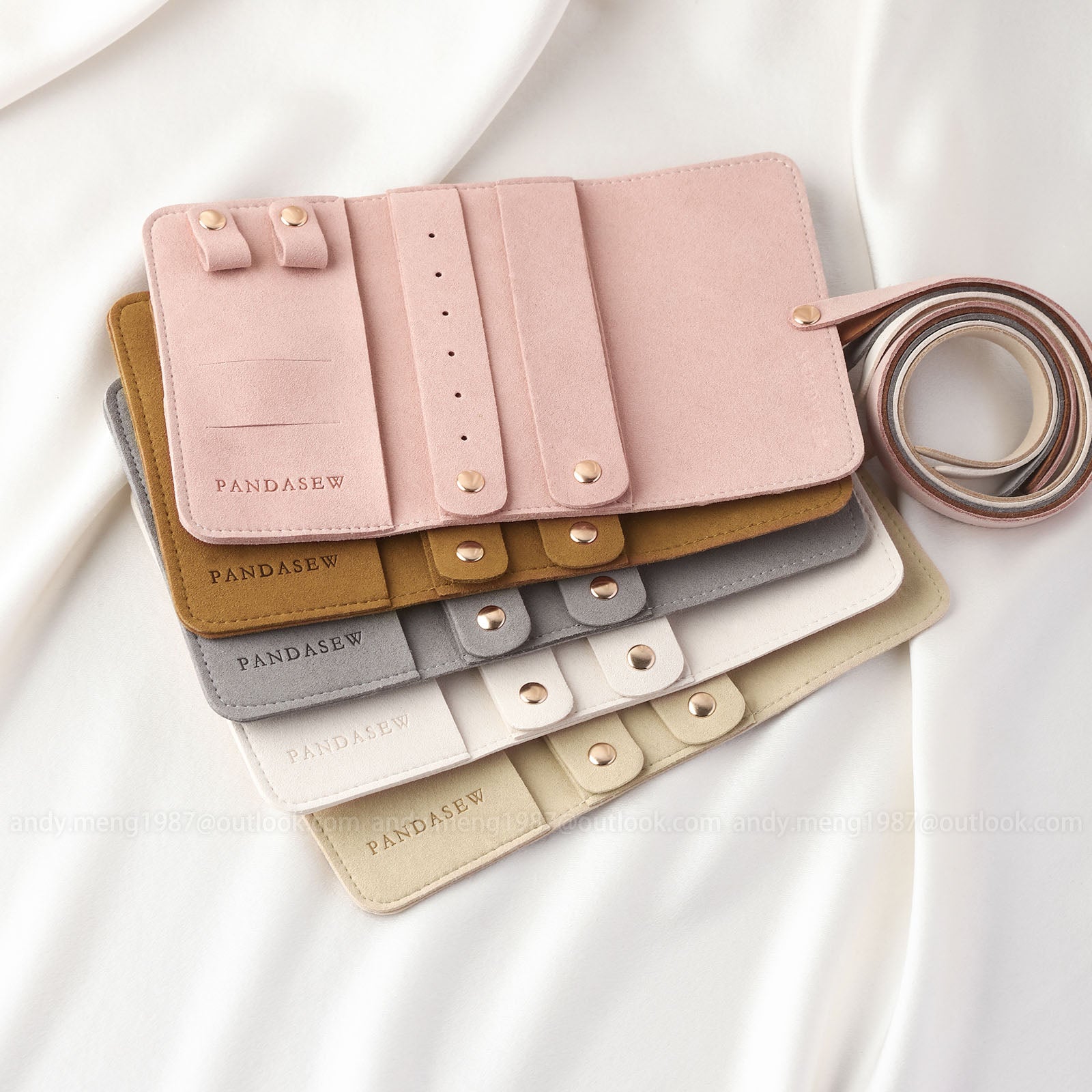 Custom Logo Jewelry Travel Organizer Case - Personalized Jewelry Storage for Travel & Home Use | SP 5