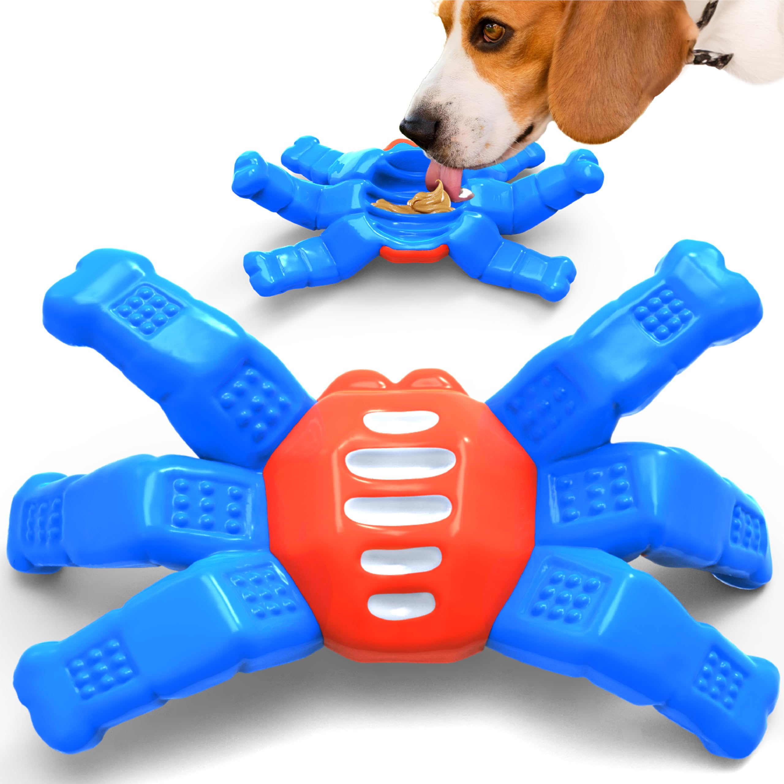LEGEND SANDY Indestructible Dog Toys for Aggressive Chewers - Tough Nylon Chew Toys for Large & Medium Dogs - Durable Dog Bone Toy for Powerful Jaws - Heavy Duty Chewing Toy to Keep Dogs Entertained - Perfect for Playtime, Training & Anxiety Relief