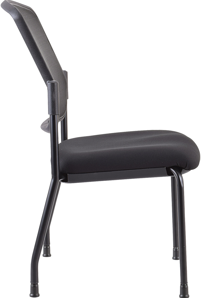 Eurotech Dakota 2 Mesh Office Chair Without Arms - Black Ergonomic Computer Chair (Model 7014) for Home Office, Gaming & Workspace Comfort