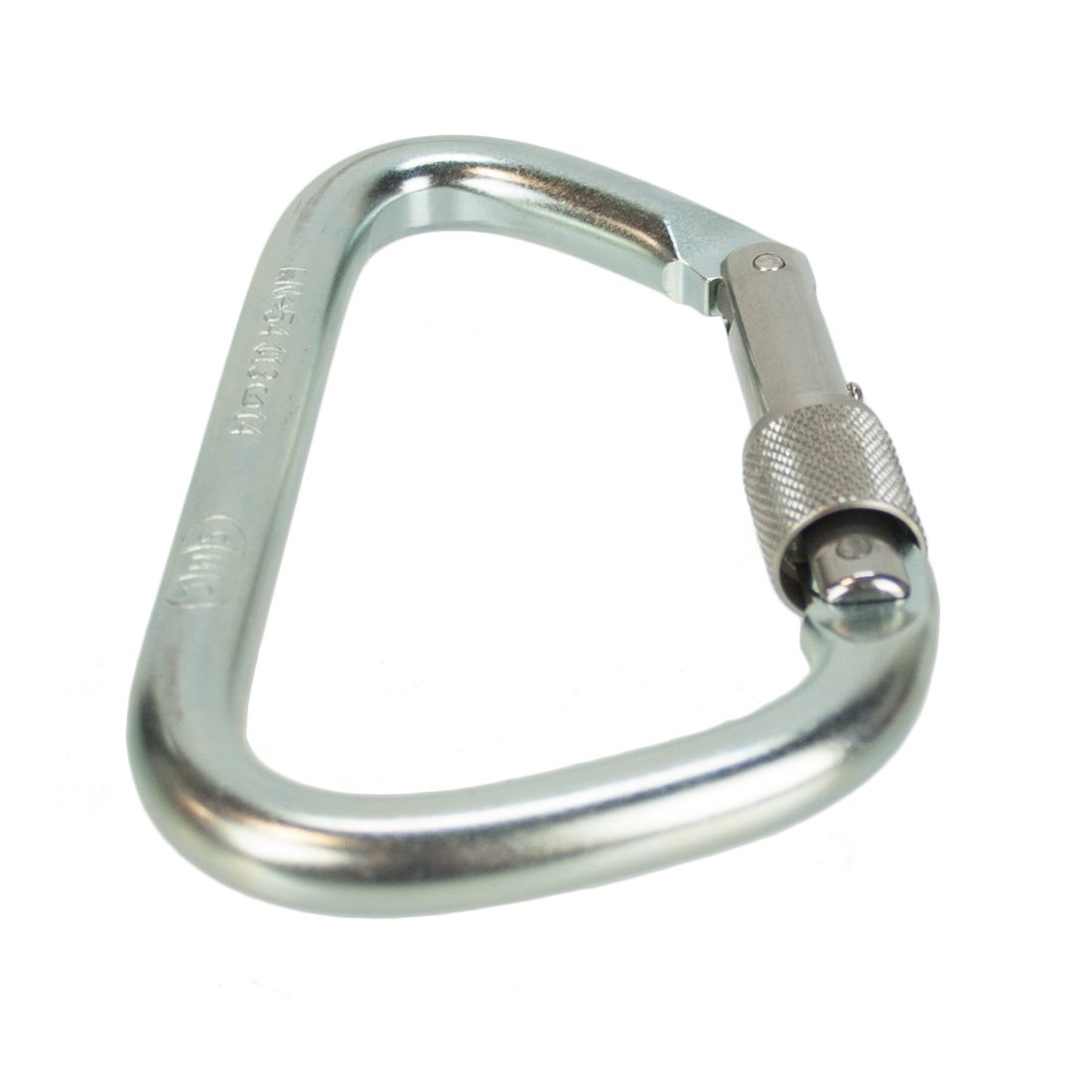 Heavy Duty SMC Steel Locking Carabiner - Extra Large Climbing Gear for Rock Climbing, Hiking, Camping & Outdoor Adventures