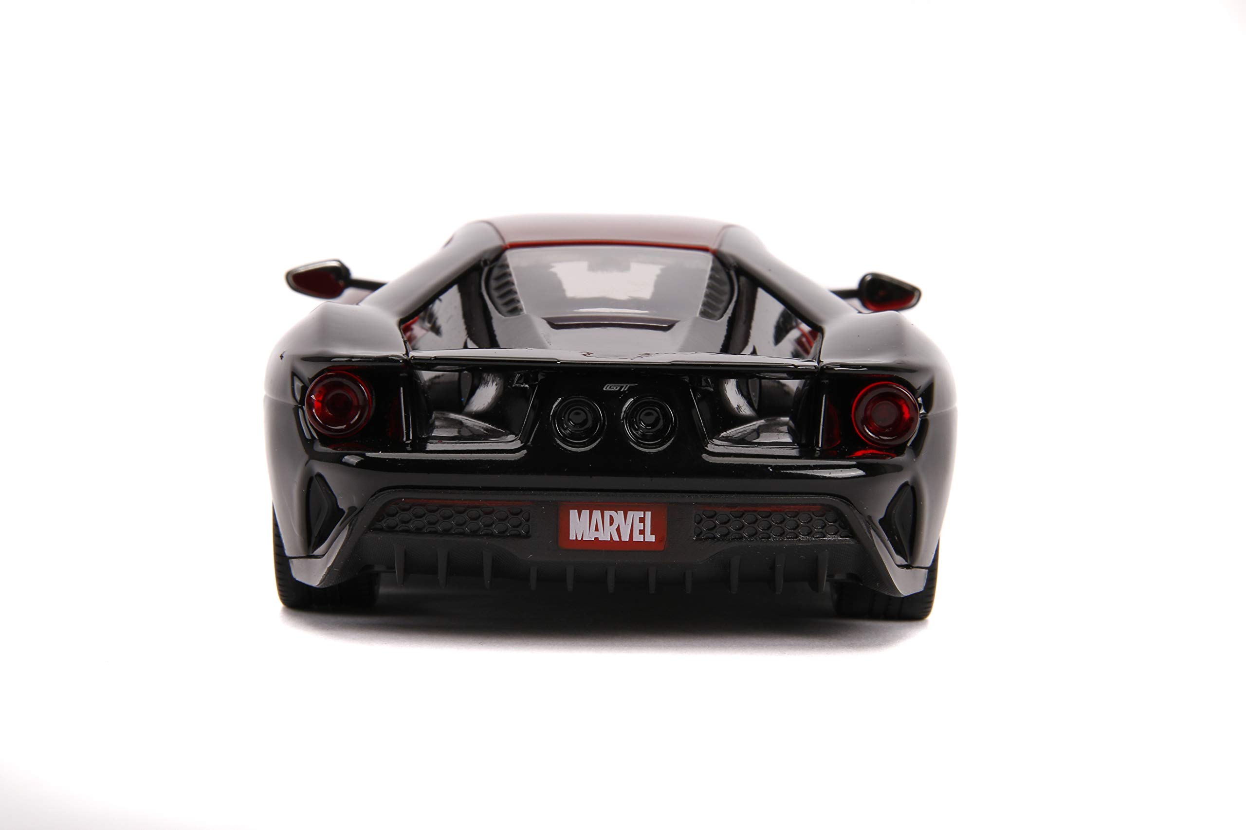 Jada Toys Marvel 1:24 Scale 2017 Ford GT Diecast Model Car with 2.75