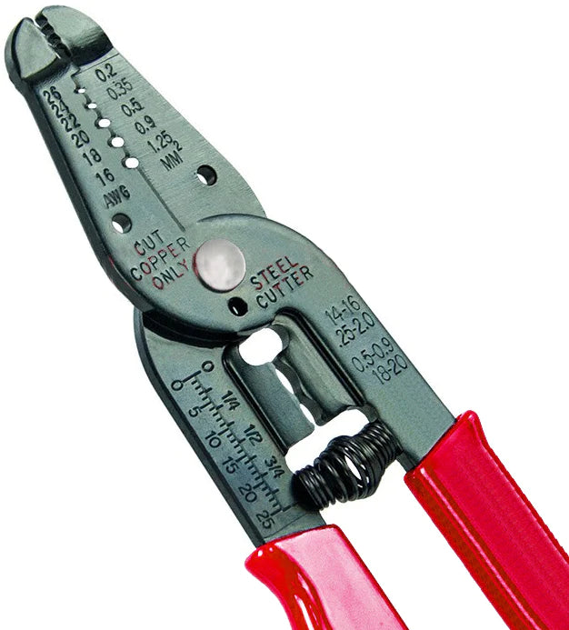 7 in 1 Multi-Function Hand Tool for 16-26 AWG Wires - Wire Stripper, Cutter, Pliers, Crimper & Loop Maker | Perfect for Electrical Work, DIY Projects & Home Repairs