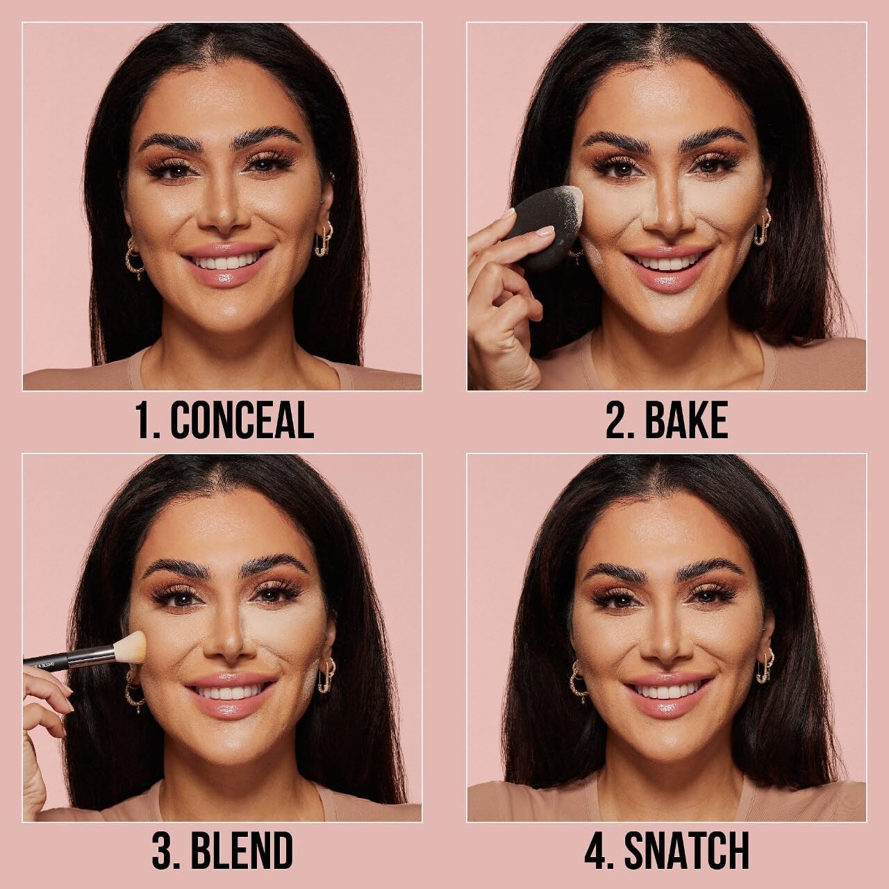 HUDA BEAUTY Easy Bake Loose Baking & Setting Powder - Cherry Blossom Scented, Oil Control & Pore Minimizing | Perfect for Makeup Setting & Under-Eye Baking | Vegan & Cruelty-Free
