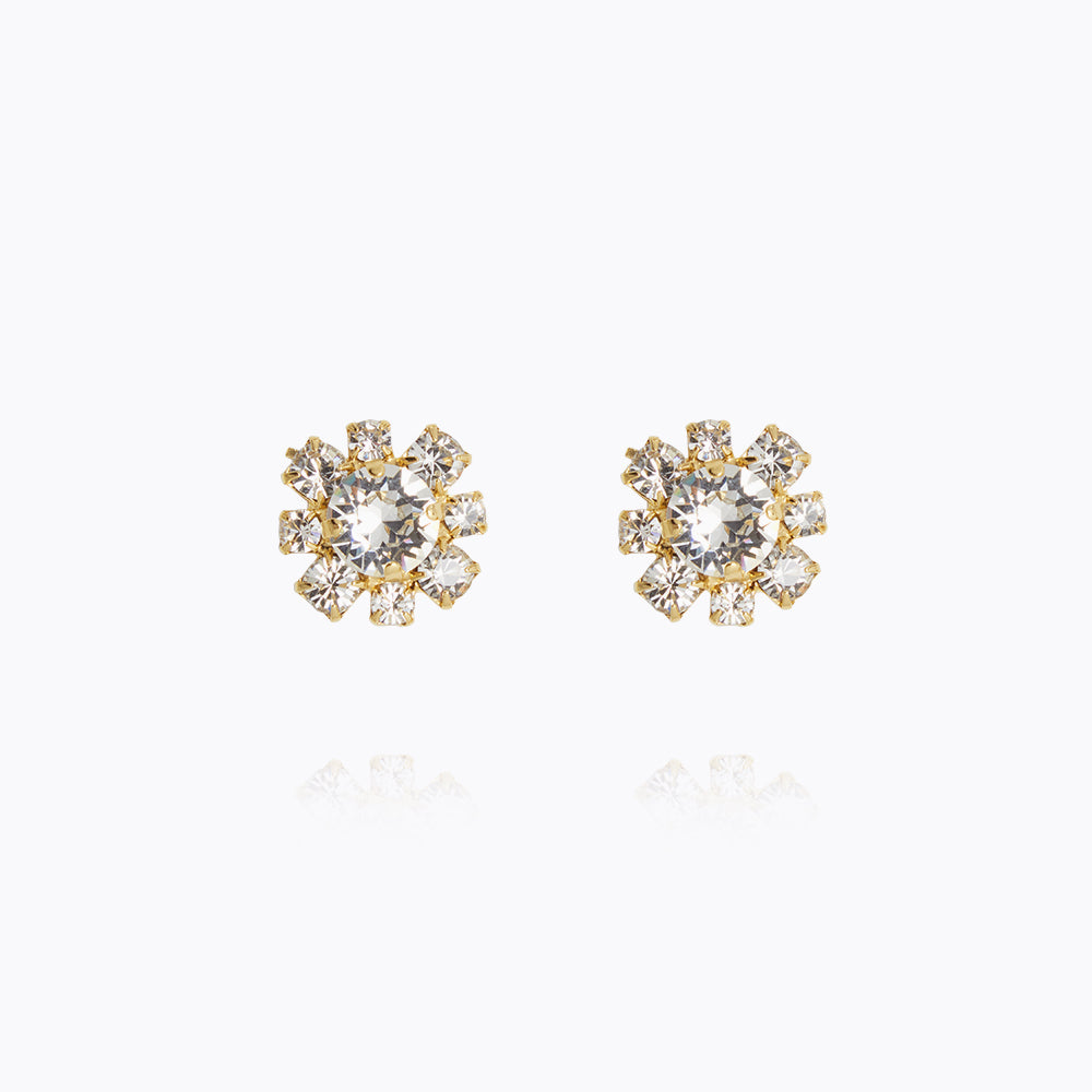Elegant Petite Crystal Earrings for Women - Dainty & Sparkling Jewelry for Everyday Wear, Parties & Special Occasions
