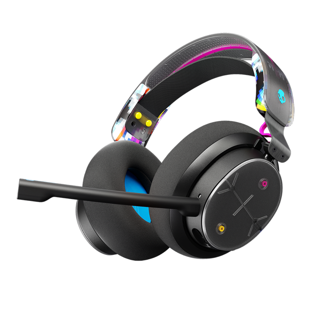 PLYR® 2022 Gaming Headset - Wireless Bluetooth Headphones with Noise Cancelling Mic for PC, PS5, Xbox & Mobile - Perfect for FPS, Streaming & Online Gaming