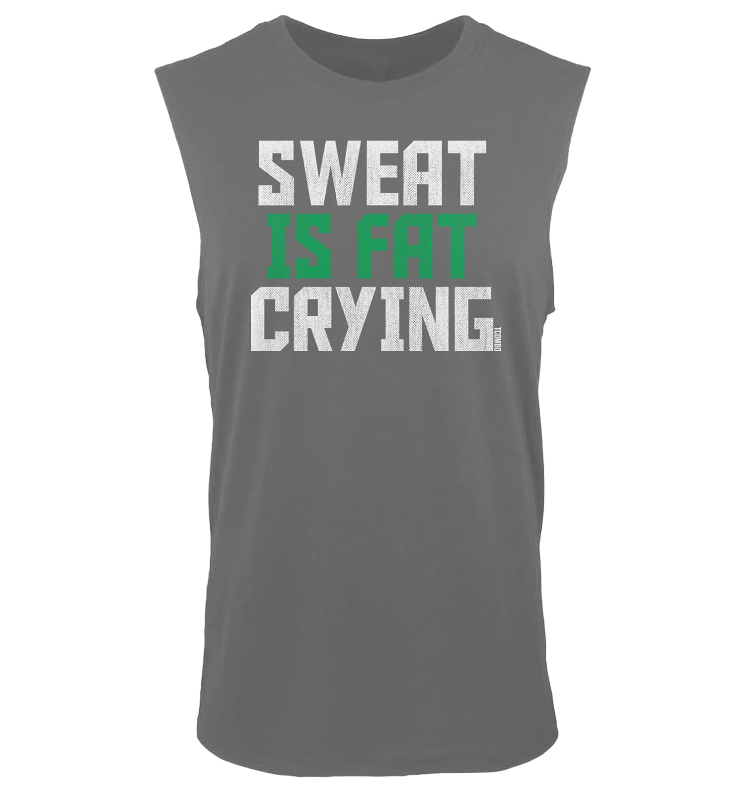 Tcombo Gym Fitness Bodybuilder Men's Sleeveless Shirt - Moisture Wicking Workout Tank Top for Weightlifting & Training - Perfect for Gym, Bodybuilding & Summer Workouts