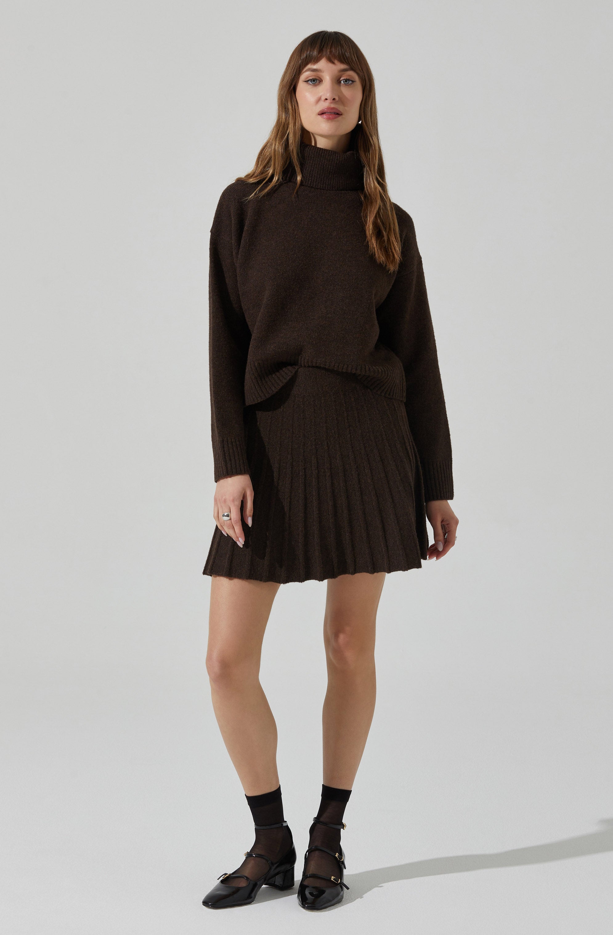 Marceline Women's Turtleneck Sweater - Soft Knit Winter Pullover for Casual Wear & Office Outfits | Cozy Cold Weather Fashion Essential