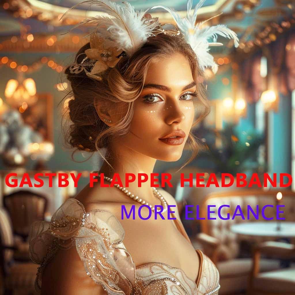 Peacock Feather Headband for Women - Elegant Black Sequin Rhinestone Hair Accessory for Parties, Weddings & Special Occasions (Pattern 2) | Perfect for Costumes, Prom, and Evening Events