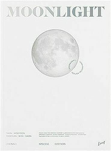 LUNA [MOONLIGHT] SPECIAL EDITION Album (FULL MOON Version) - CD, Photo Book, Poster, Photo Cards, Bookmark & Sticker Set | Perfect for K-Pop Collectors, Gift Ideas & Music Lovers