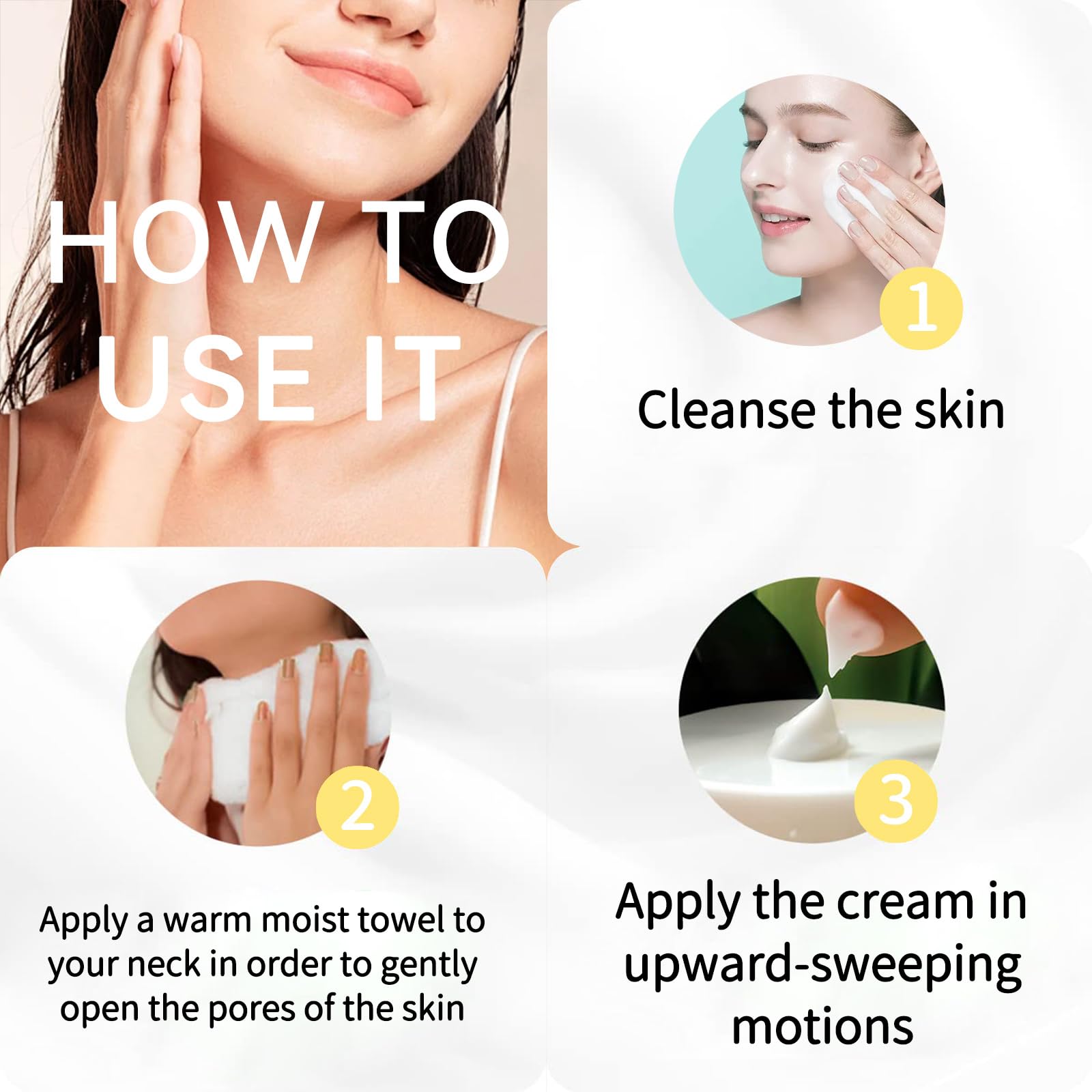 Advanced Firming & Wrinkle-Reducing Cream - Skin Tightening & Hydrating Body Lotion for Youthful Glow | Anti-Aging Moisturizer for Face & Body | Perfect for Daily Skincare Routine & Night Care