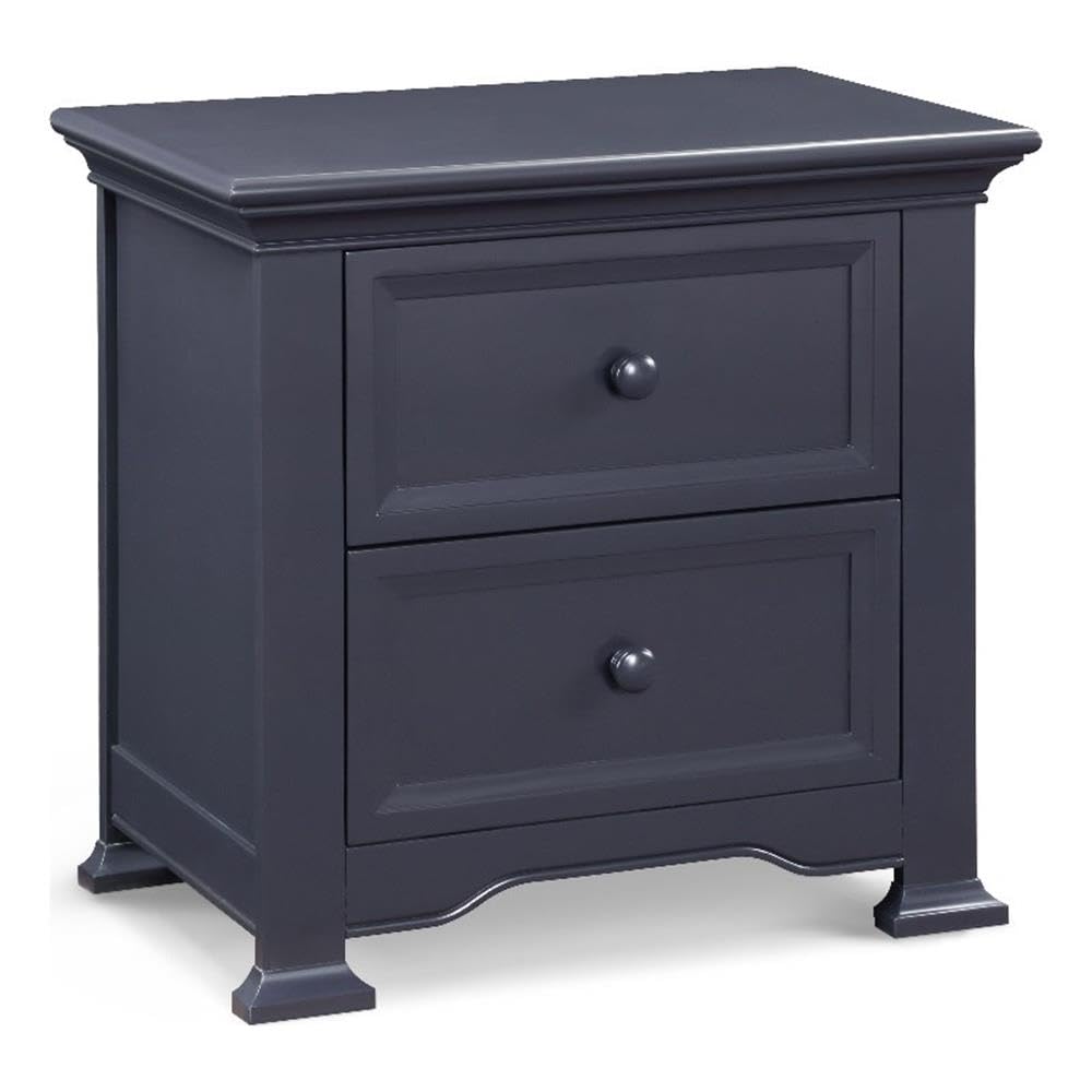 Centennial Medford 2-Drawer Nightstand in Mystic Blue - Modern Bedside Table for Bedroom, Living Room & Guest Room Storage